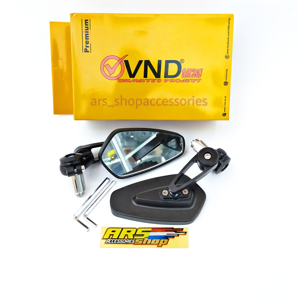 spion jalu vnd spion bar end oval spion jalu oval universal motor scoopy beat vario nmax pcx aerox v