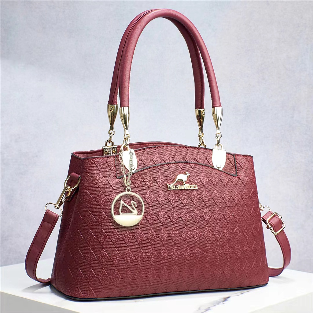 LBAGS - COD, Tas Wanita, Shoulder Bag, PU Leather, 29 Cm x 11.5 Cm x 19 Cm - 750 Gram (457)