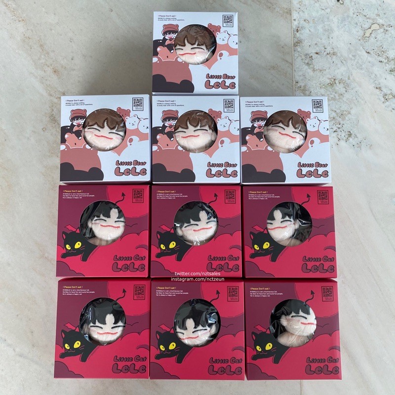 ready stock | kkomlele (chenle doll) kkomle & nyangle