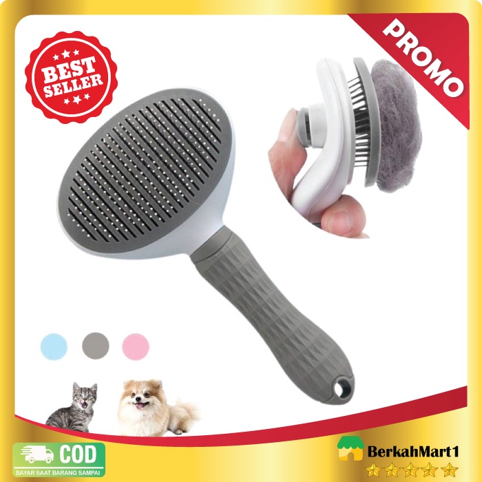 Sisir Grooming Rambut Binatang kucing dan anjing Peliharaan Hair Removal Comb Pet Grooming Tool