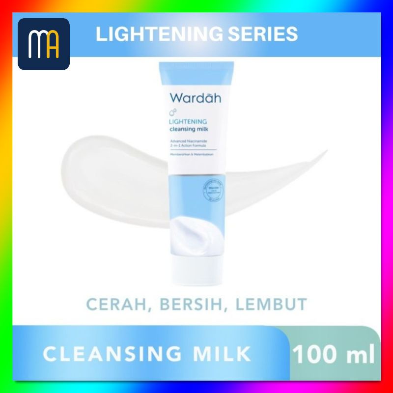 WARDAH CLEANSING MILK | Milk Cleanser PEMBERSIH WAJAH 100ml