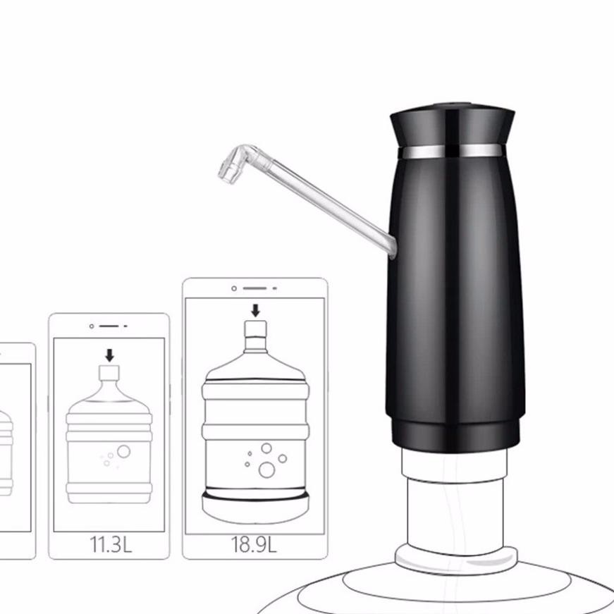 ➥original>> Pompa Galon Elektrik Dispenser Kran Galon Pompa Air Otomatis Galon Minum Dapur Cas Recha