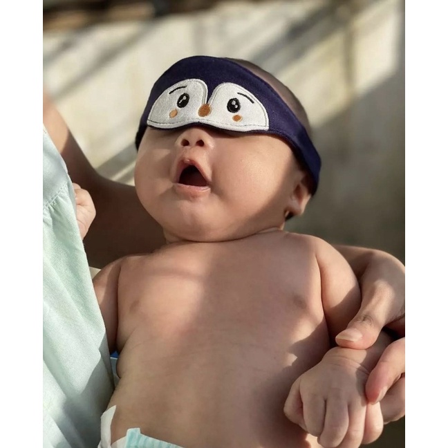 Kacamata Jemur Bayi Sunbabes LIMITED EDITION / Eye mask Protector / Penutup mata bayi