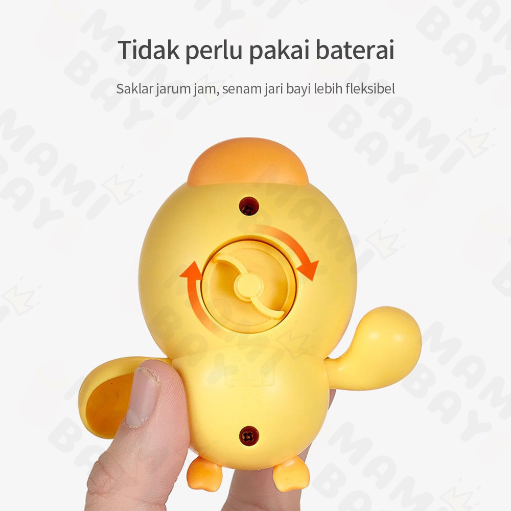 Mamibayi Bebek plastik mainan mandi anak bebek mainan BPA free