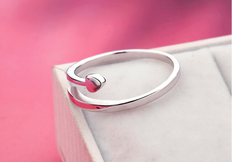 silver cincin 925 original ring for women Adjustable ring Tail Fashion Jewellery cincin  perak cincin perempuan