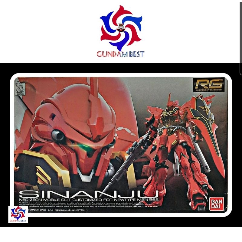 RG Sinanju Original Bandai