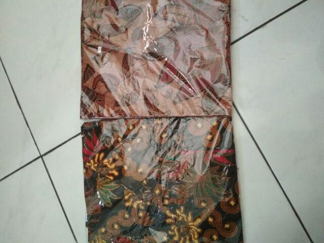 Kemeja Batik Pria Lengan Pendek Motif Ulir