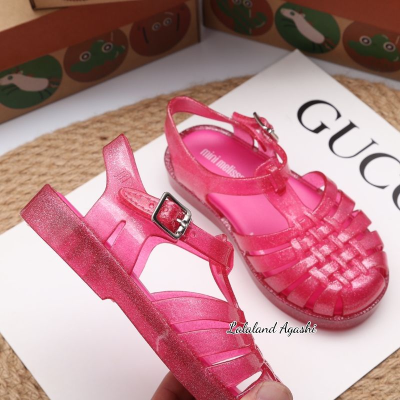 Sepatu minimelissa possesion Fuschia/sepatu minimelissa/sepatu jelly anak/sepatu Melissa anak