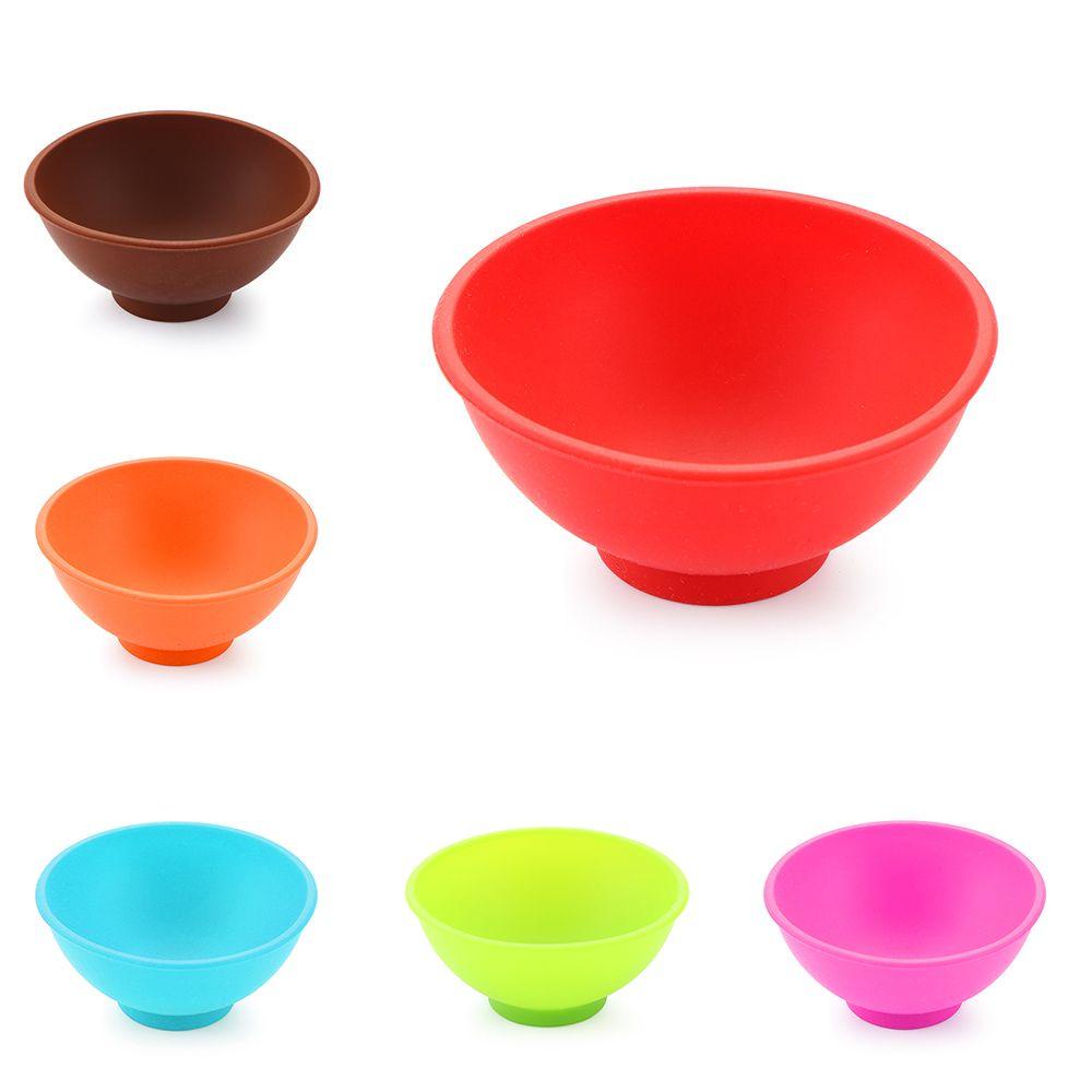 Solighter Facial Bowl Butter Perlengkapan Kamar Mandi Silikon Gadget Dapur Sauce Cup