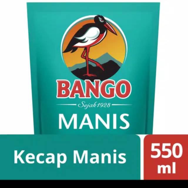 

Kecap Bango Manis Pouch 550 ml