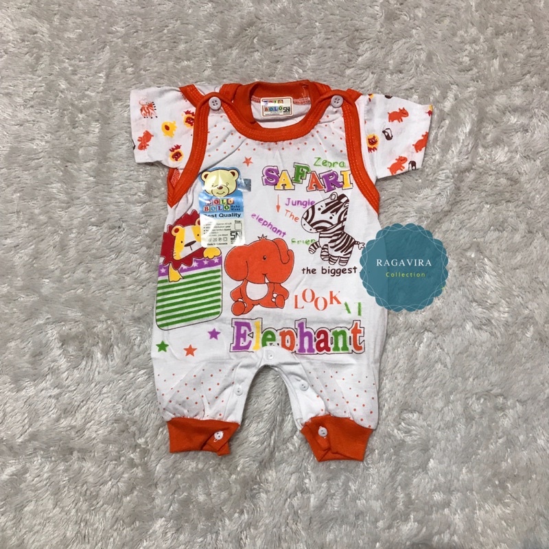 baju anak lucu murah Overall lucu 2-12 Bulan