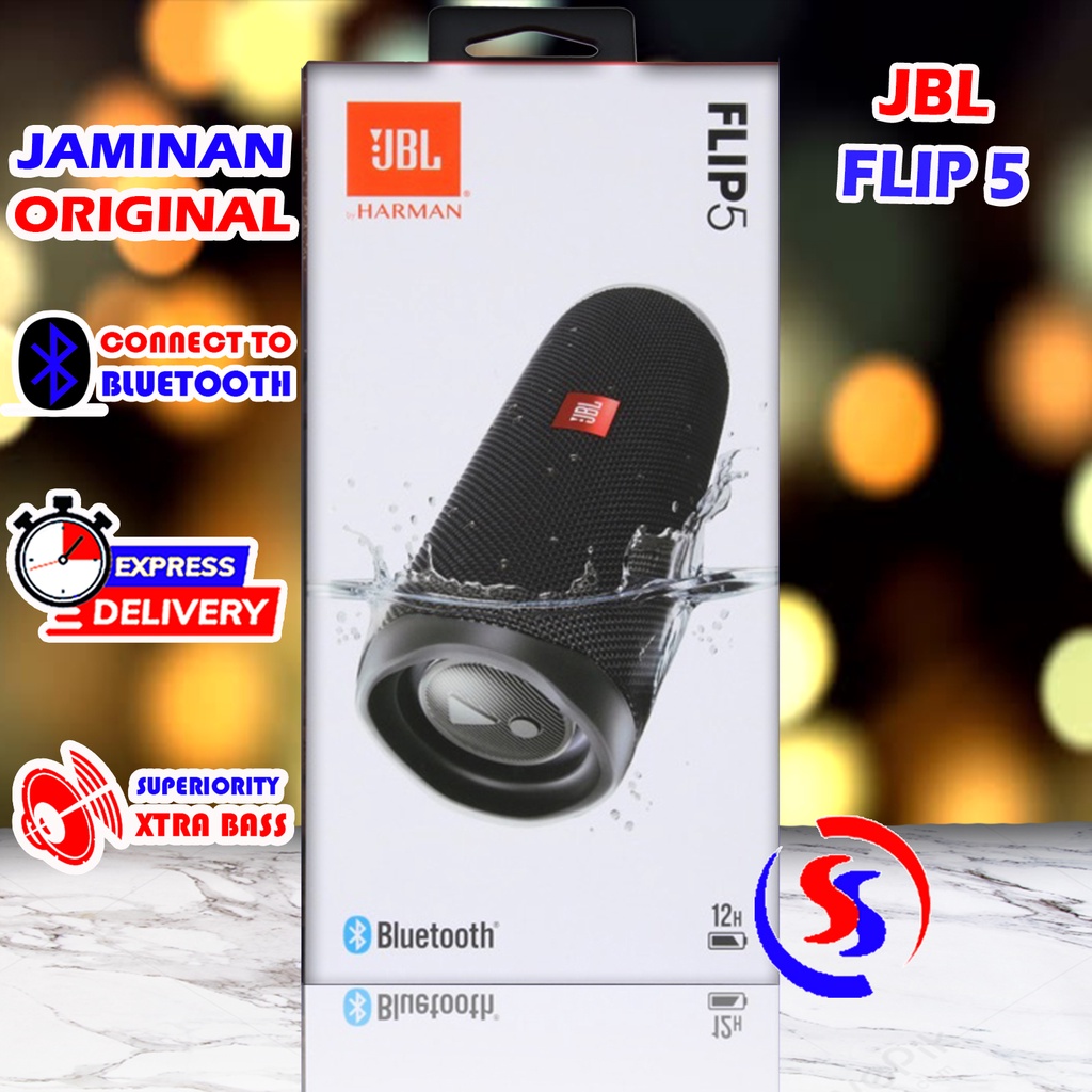 SPEAKER BLUETOOTH JBL FLIP 5 GARANSI RESMI