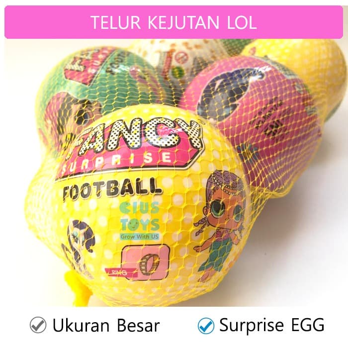 BONEKA LOL SURPRISE BESAR | BOLA KEJUTAN | TELUR LOL MAINAN MURAH