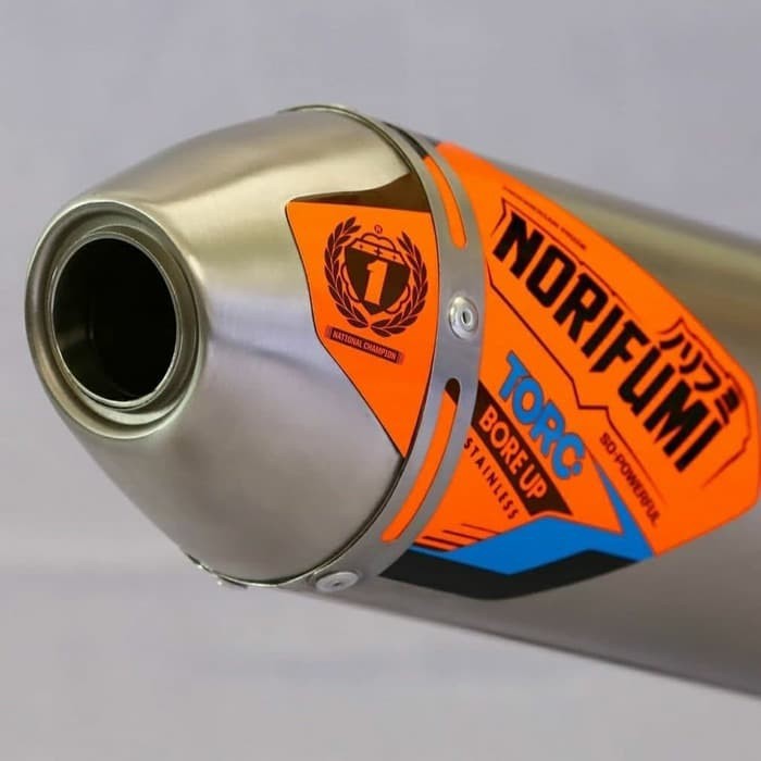 KNALPOT NORIFUMI TORC BORE UP HONDA CRF 150 L ORIGINAL