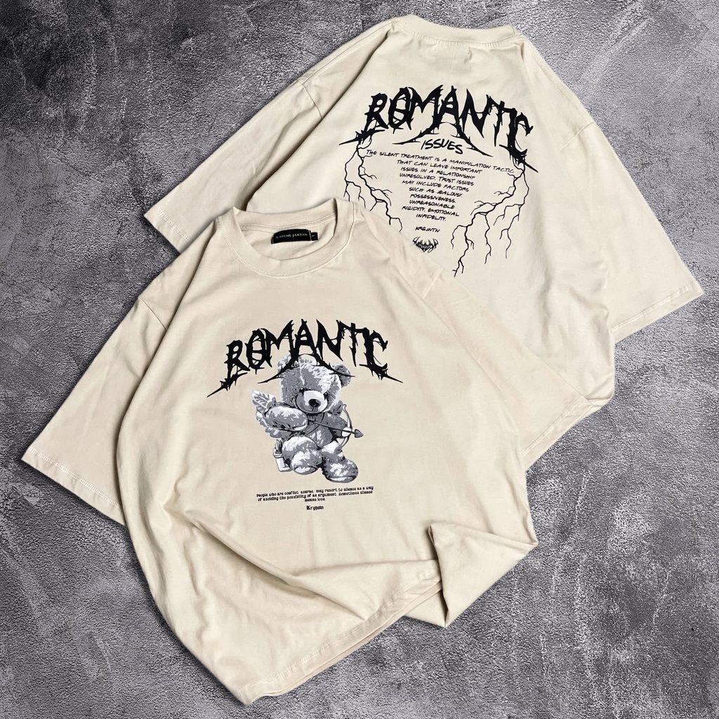 [Oversize] BAJU KAOS OVERSIZE / OVERSIZE T-SHIRT &quot;romantic&quot;