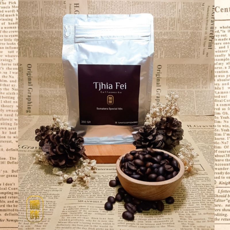

Kopi Bubuk House Blend Sumatera Spesial Mix 250 gram