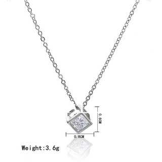 ♥TMALL88♥ Kalung Alloy Anti Karat Crystal Berlian Fashion c2 Model B15