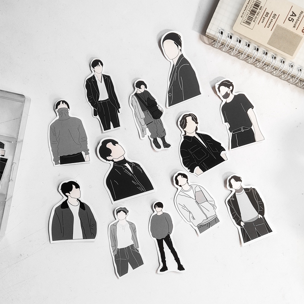 BTS V Jungkook Sticker Pack