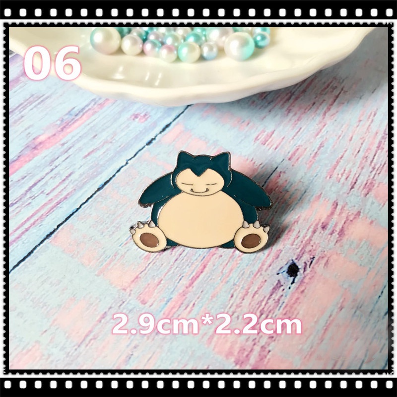 PO005 – Brooch Bros Anime Pokemon Pokeball Pikachu Squirtle Charmander Psyduck Snorlax Jigglypuff