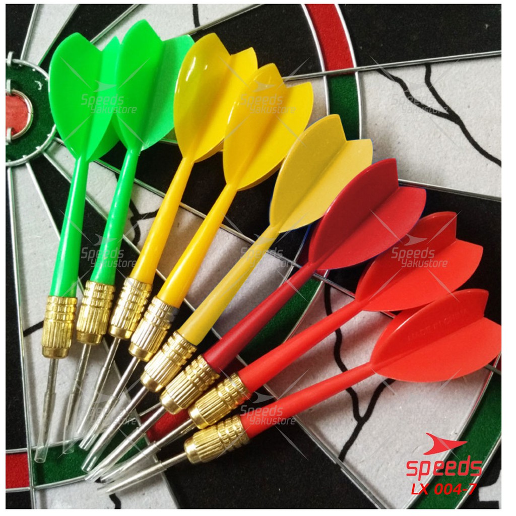 SPEEDS DART jarum panah / Papan Dart Panahan Dinding Board PANAH DART / ARROW DART 004-7 40PC=1.3KG