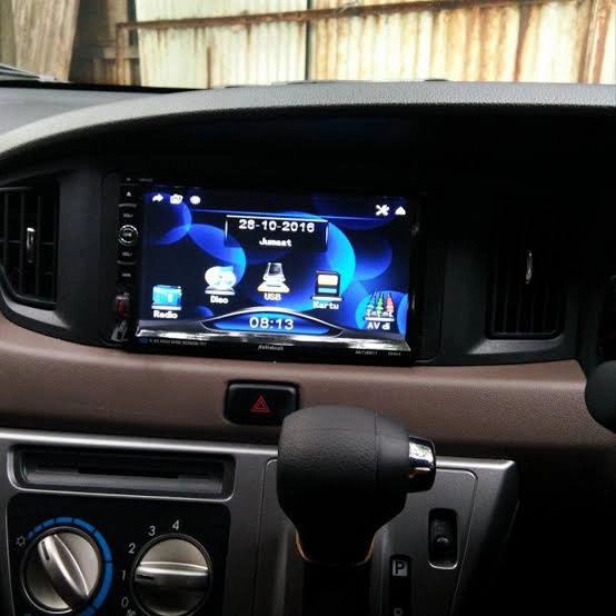 HEAD UNIT Doble din DVD Android Autholink Fit PNP presisi Calya Sigra