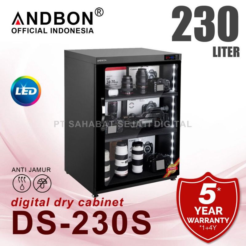 Dry box Dry cabinet Andbon DS 230 S