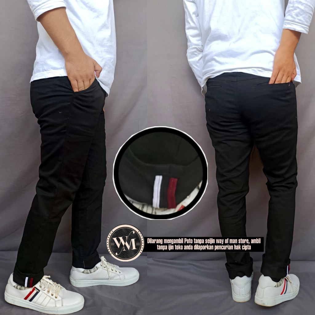 Celana Chino Cotton Twill Streatch