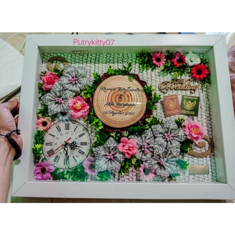 Mahar Jam Rustic | Mahar pernikahan | Mahar Uang Lamongan