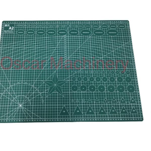 

☺ Cutting Mat Ukuran A2 -Biru/hijau ֍