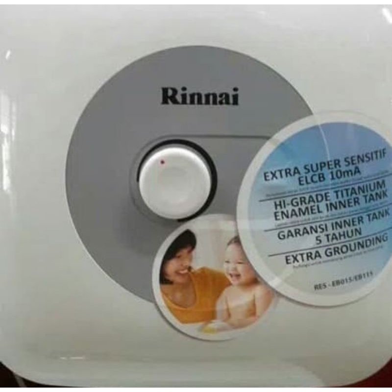 Water heater Rinnai RES-EB015 &quot; 15liter &quot; / Pemanas air Rinnai 15 liter RES-EB015