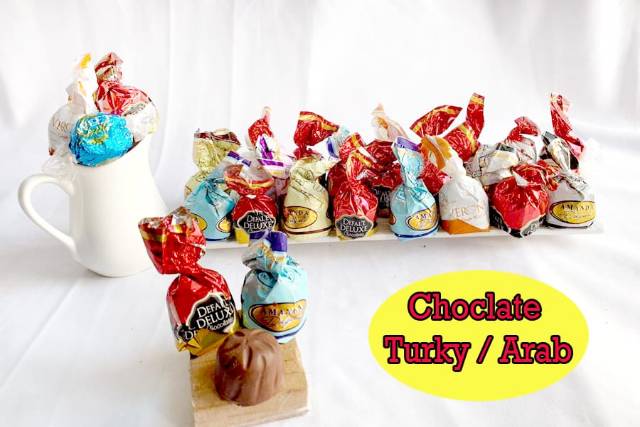 Coklat Turkey Mix 1kg / Coklat Arab / oleh oleh Haji umroh