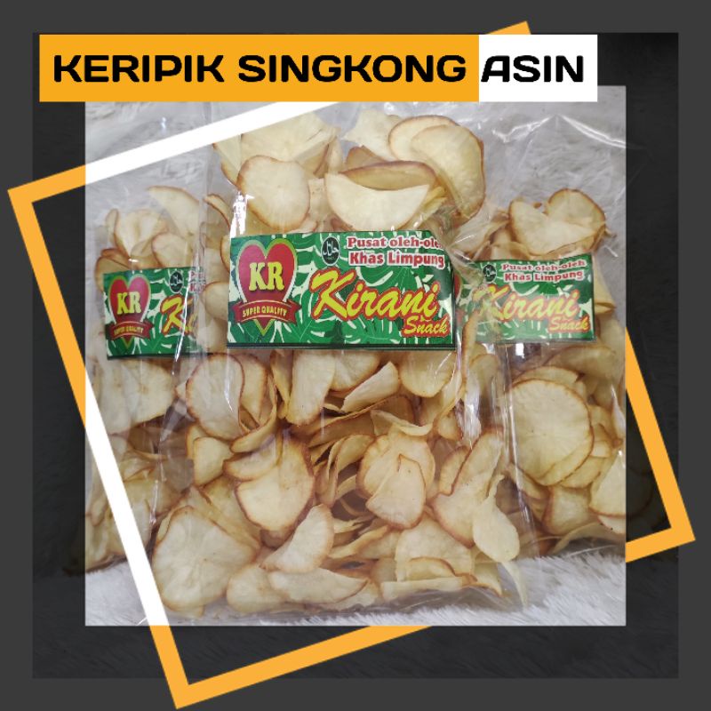 

Keripik singkong rasa asin gurih/keripik singkong super criapy