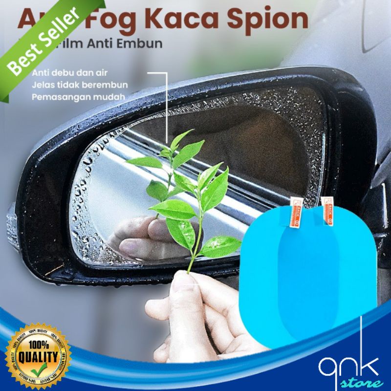 Sticker Anti Fog Kaca Spion Mobil Universal Stiker Anti Embun