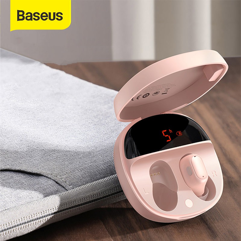 Baseus Encok WM01 Plus True Wireless Bluetooth Earphone Mini Earbuds TWS