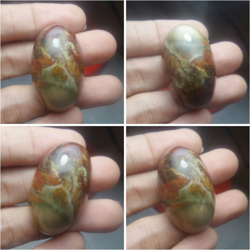 Batu akik pancawarna garut