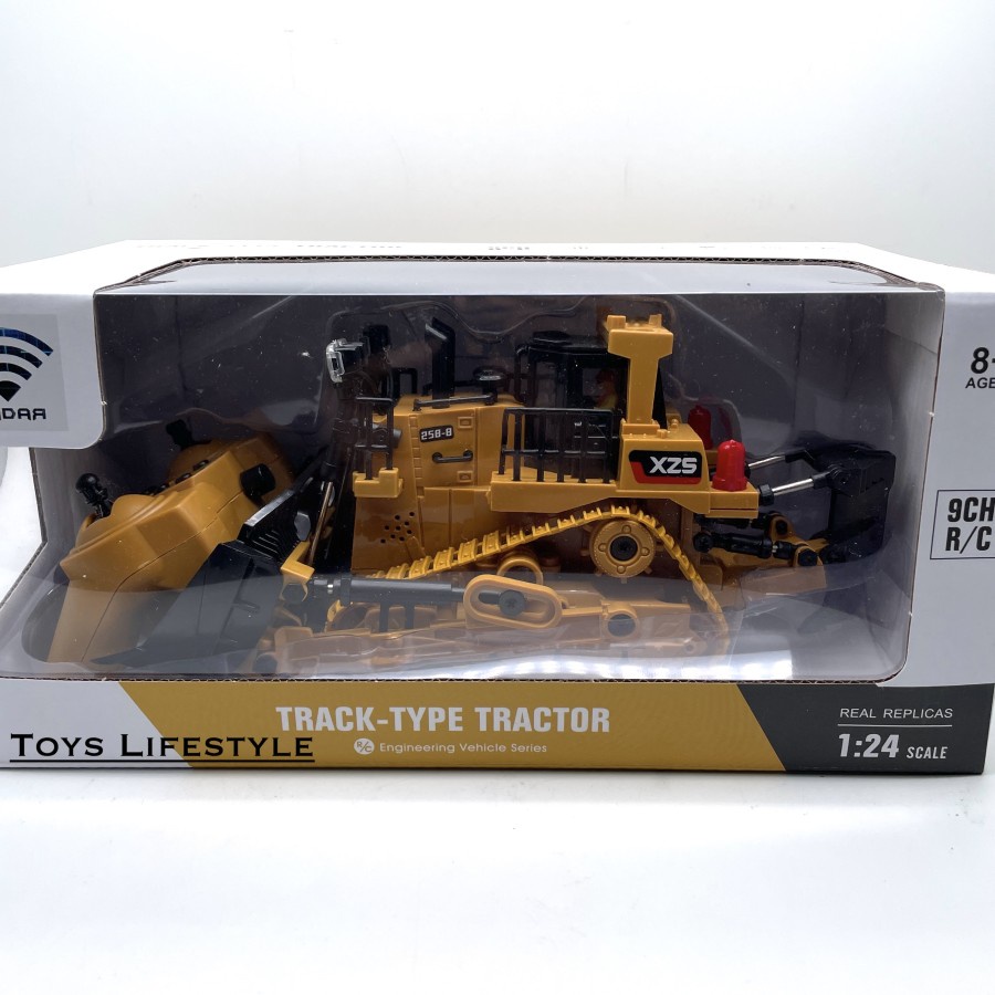 Mainan Anak Remote Control RC Bulldozer Tractor / Traktor