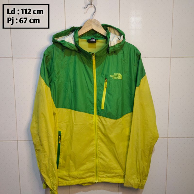 THE NORTH FACE preloved branded jaket pria wanita cewek cowok thrift pl bekas second jacket parasut 