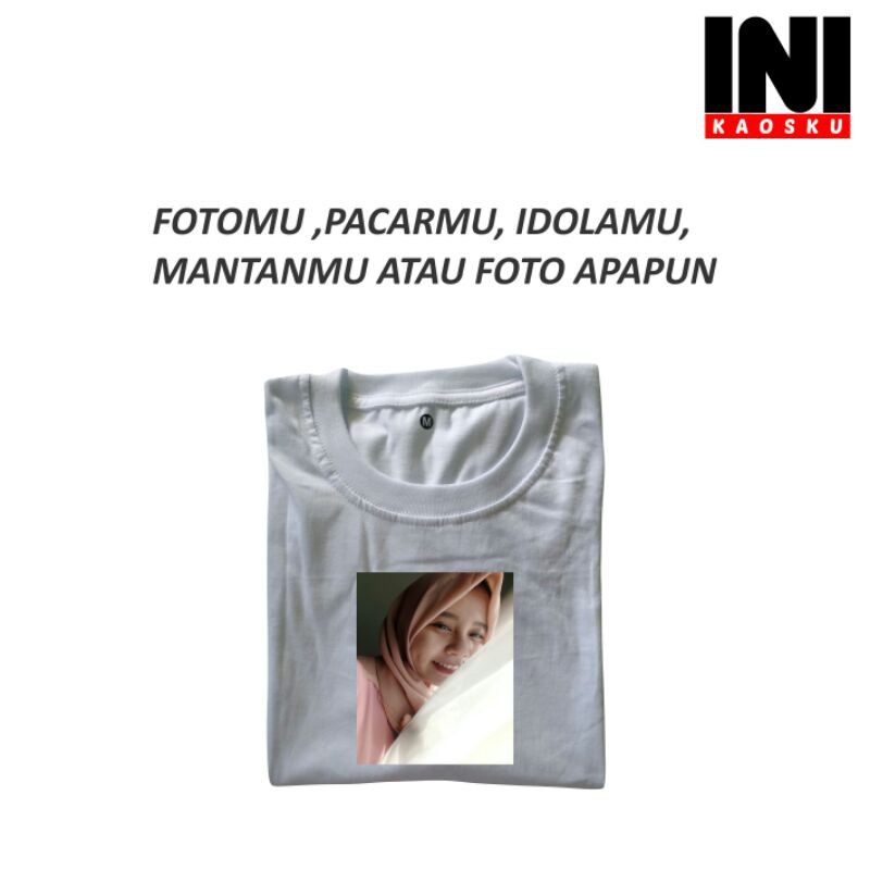 KAOS SABLON FOTO