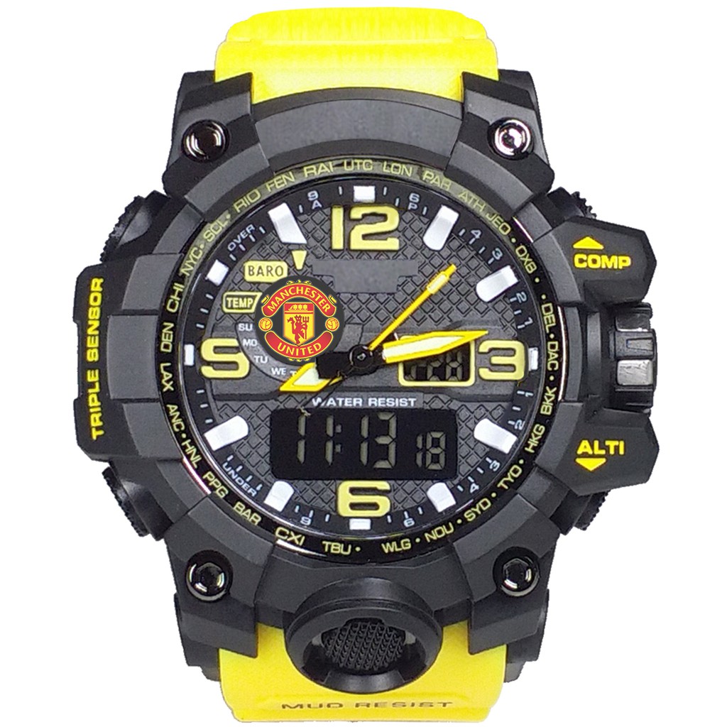 (Istimewa Bossque) Jam MU Double Time Tali Kuning (Exclusive)