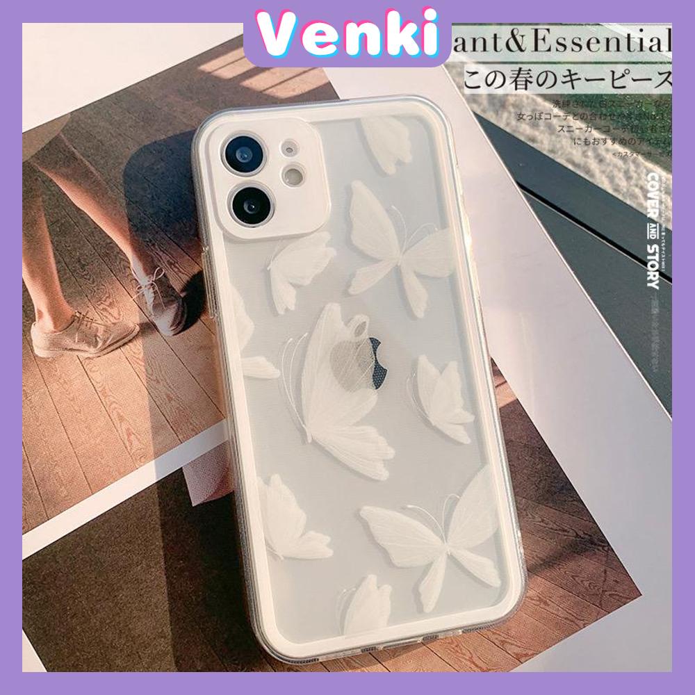 Soft Case Tpu Transparan Motif Kupu-Kupu Untuk Iphone 13 Pro Max 12 Pro Max 11 Pro Max 7 8 7 Plus X Xs Xr Xs Max 8 Plus