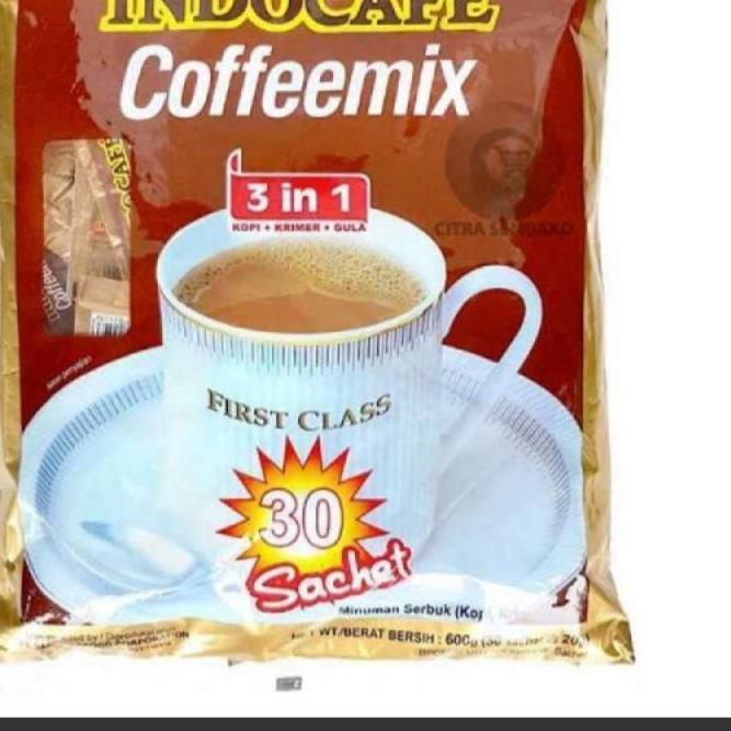 

Kirim LANGSUNG ✤ HARGA !! Indocafe coffe mix 3 in 1 30 sachet$