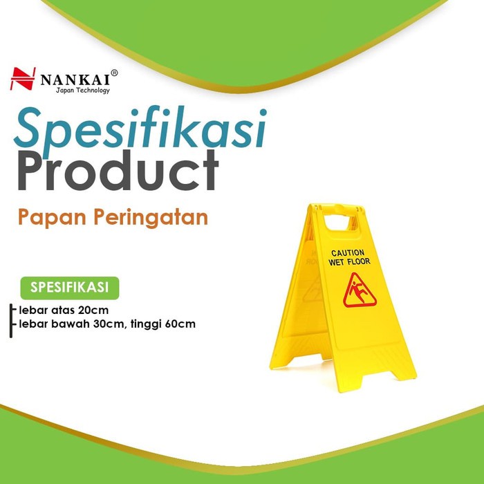 Floor Sign / Papan Peringatan / Nankai Penanda Awas Lantai Licin