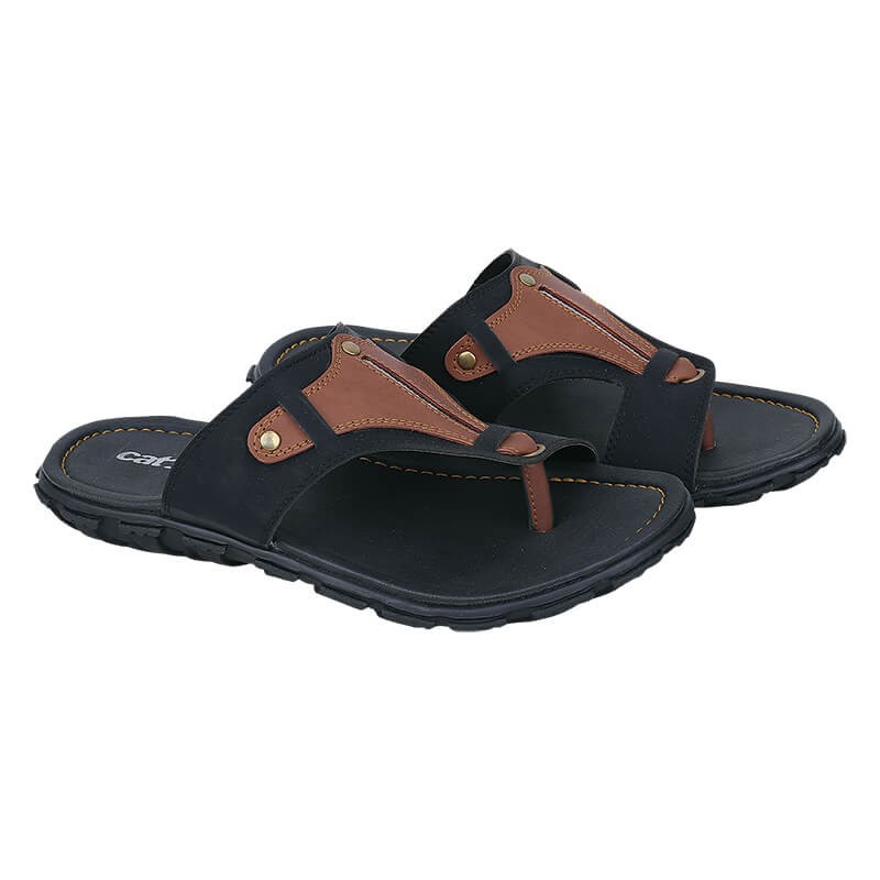 🔥BEST ITEM🔥 Sandal / Sendal casual pria Hitam Catenzo AQ 089 murah ori original