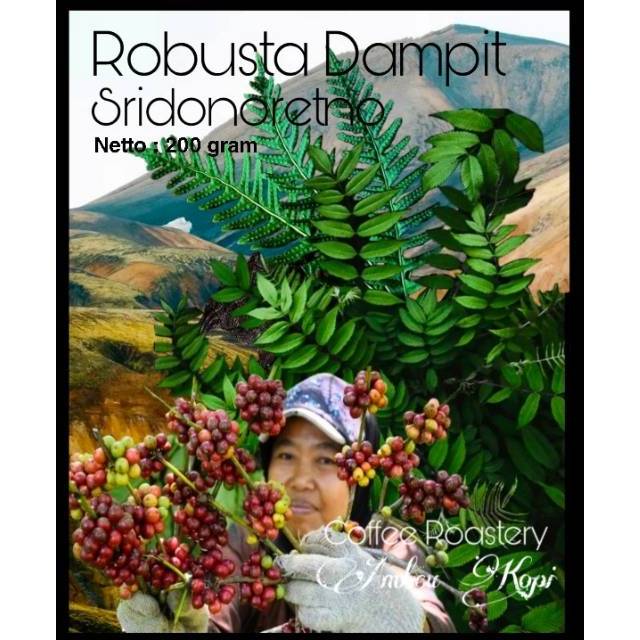 

Kopi Robusta Dampit Sridonoretno (di produksi/sangrai hanya bila ada pemesanan)