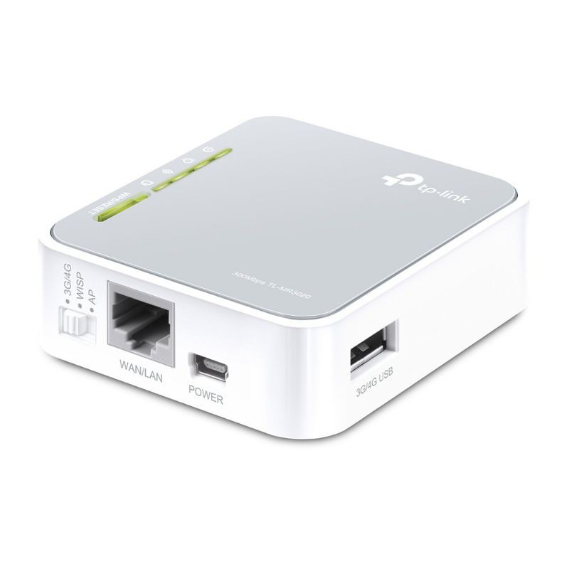 ACM 689 Paket Router TP-Link MR3020 dan modem USB 4G LTE BLAZZ RX300 Unlock Siap Pakai