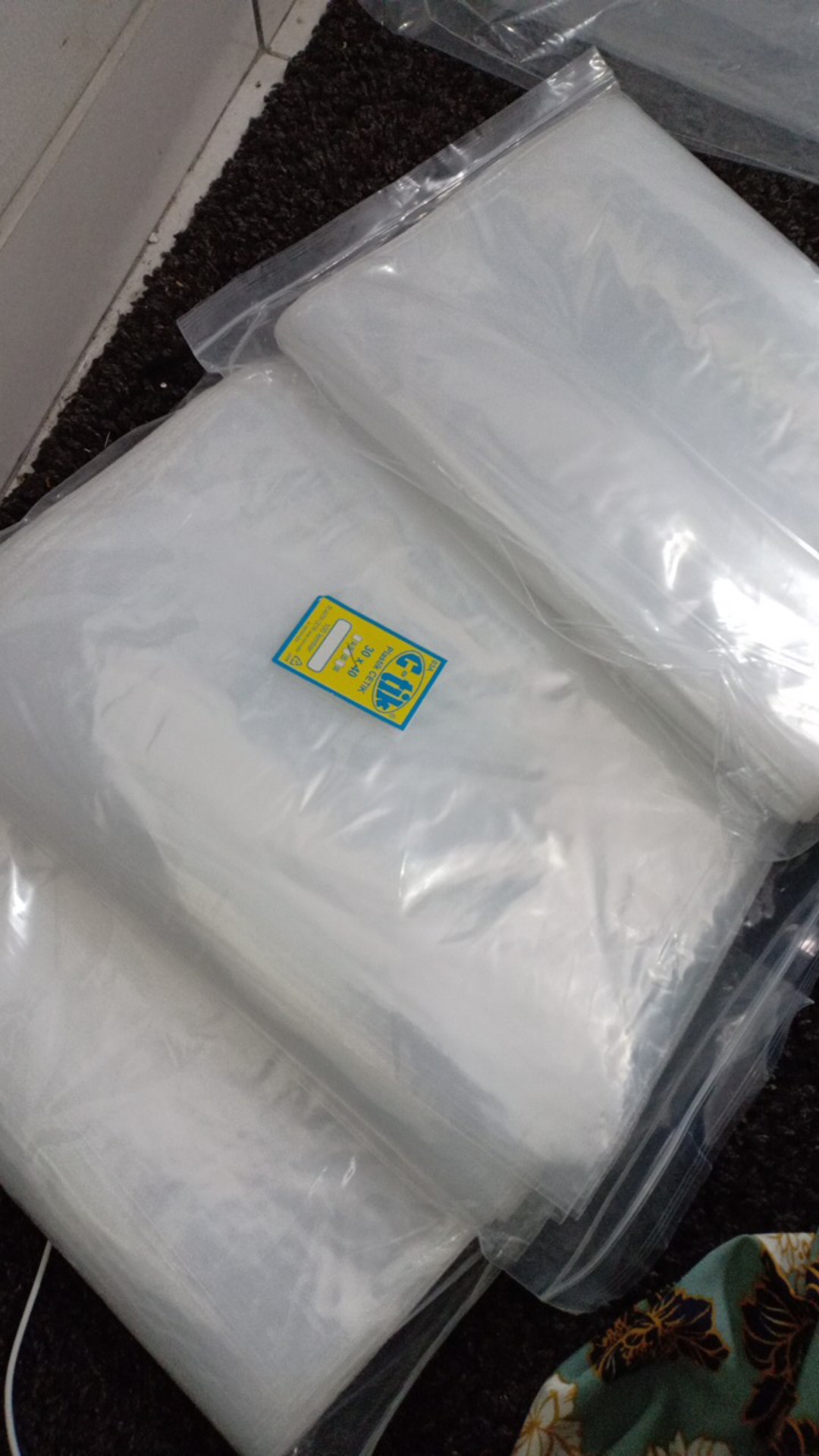 Plastik Klip Pe 30x40 Zipper Kualitas Tebal Isi 100