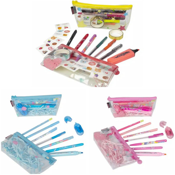 

Kusus Hari Ini Standard Pen Paket Tempat Pensil Bullet Journal Series Pencil Case Bagus