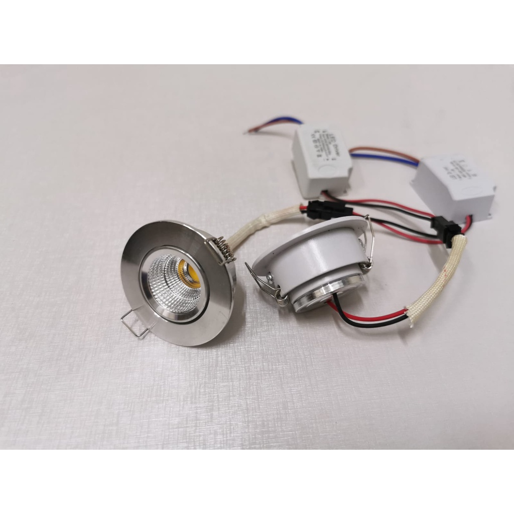 Downlight cob 3watt lampu plafon 3w spotlight 5CM