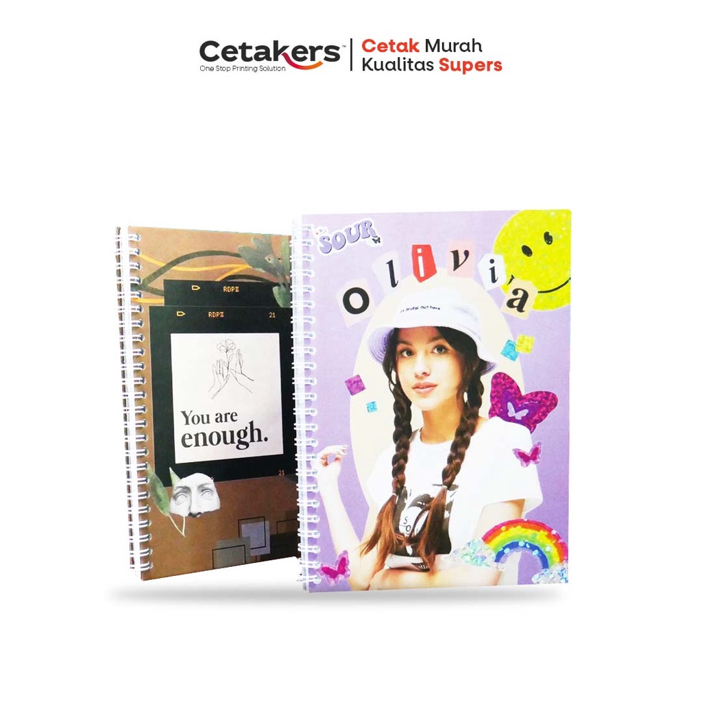 

PHOTOBOOK NOTEBOOK SPIRAL BUKU CATATAN RING HARDCOVER JURNAL CUSTOM BTS