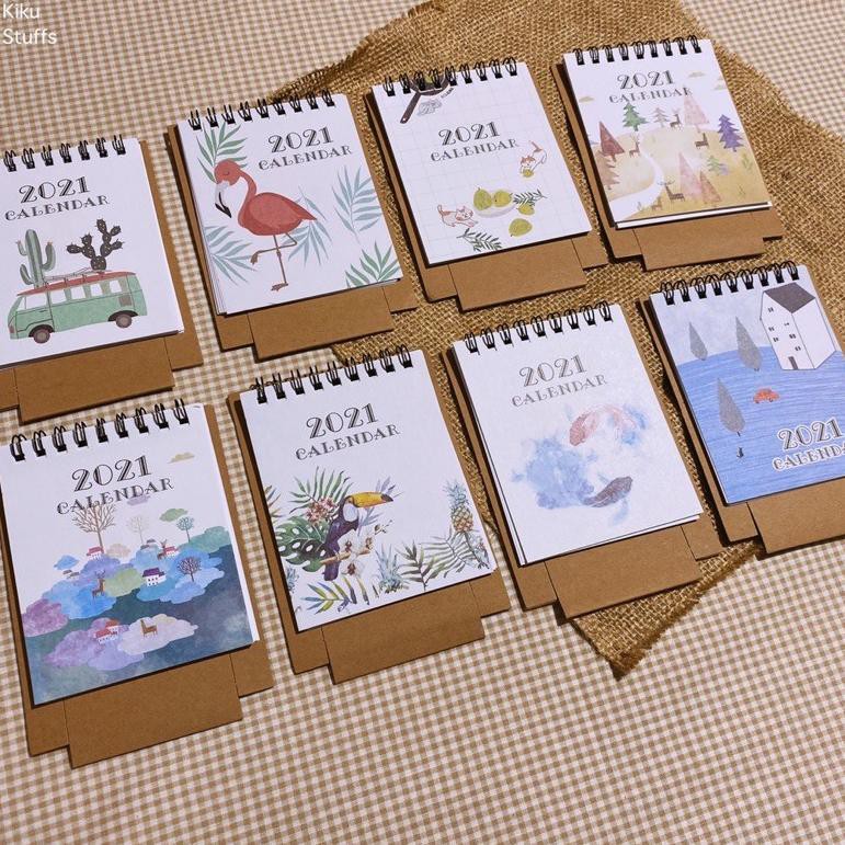 

Terlaris Mini Kalender Kertas 2021 Hiasan Meja | Aesthetic Paper Calendar 2021 Desk Decoration • Kik